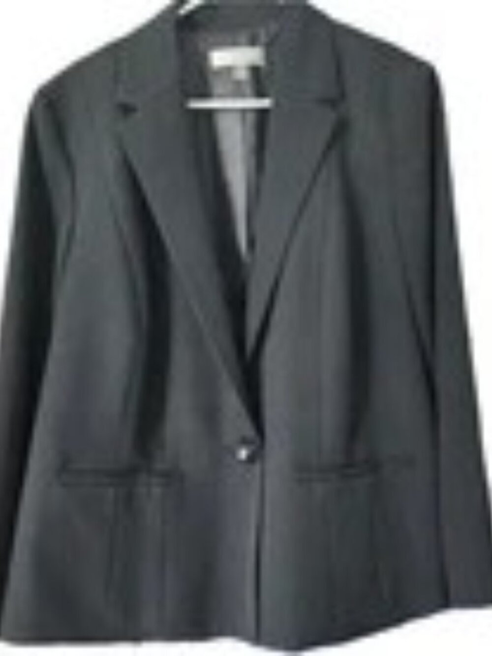 Kasper Black Blazer Women’s 18W Plus Size Career Office Jacket Classic